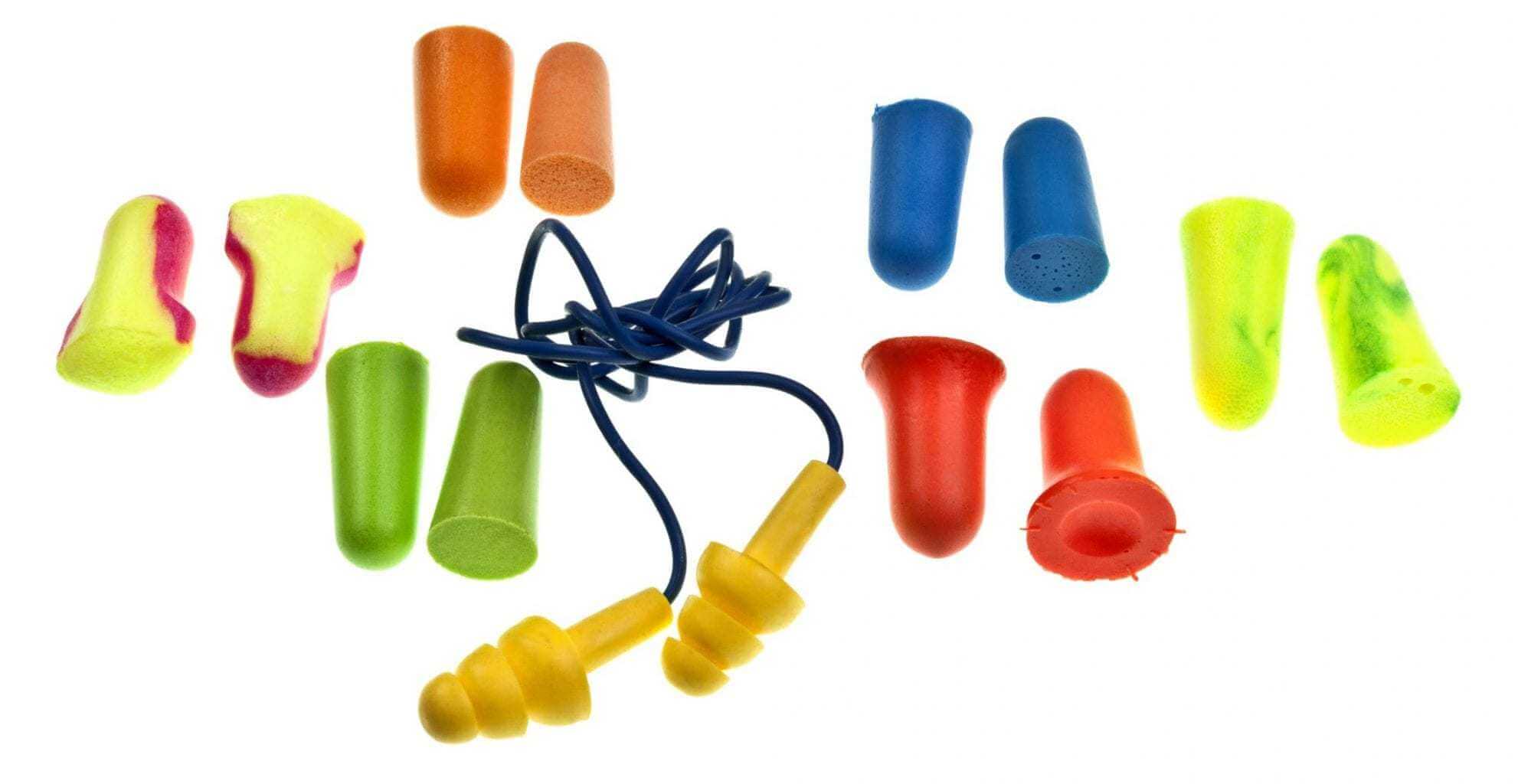 colorful ear plugs